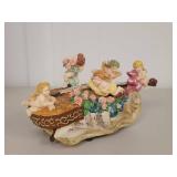 San Francisco Music Box Violin with Cherubs San Francisco Music Box Violin with Cherubs