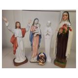 Religious Figurine Collection with Nativity Egg Religious Figurine Collection with Nativity Egg