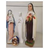 Religious Figurine Collection with Nativity Egg Religious Figurine Collection with Nativity Egg