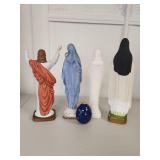 Religious Figurine Collection with Nativity Egg Religious Figurine Collection with Nativity Egg