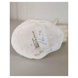 White Ceramic Hand Sculpture with Roses White Ceramic Hand Sculpture with Roses