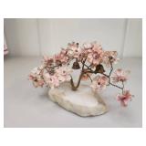 Pink Cherry Blossom Tree with Brass Bells Pink Cherry Blossom Tree with Brass Bells