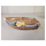 Fitz and Floyd Floral Boat Dish Fitz and Floyd Floral Boat Dish