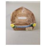 Fitz and Floyd Floral Boat Dish Fitz and Floyd Floral Boat Dish