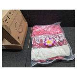 Tropical Island Princess Dress for Women Ocean Hawaiian Adventure Halloween Costume Skirt with Necklace Party Dress Up