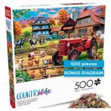Buffalo Games - 500 Piece Jigsaw Puzzle PD Moreno European Countryside, Made in USA, Premium Recycled Board, Full-Color Poster, Giftable Art