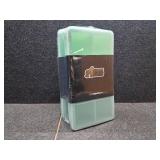 GORILLA GRIP Slow Melting Large Silicone Ice Cube Tray for Freezer, 2 Pack, Easy to Push 8 Giant Square Cubes, Use for Cocktails, Iced Coffee, Water Bottle, Frozen Puree, Kitchen Bar Essentials, Mint