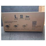 Large Outdoor Waterproof Blanket Extra Thick Fleece Stadium Blanket for Camping, Car, Pet, Picnics - Windproof, Wearable, Machine Washable 80' x 58' (Dark Blue)