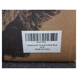 Large Outdoor Waterproof Blanket Extra Thick Fleece Stadium Blanket for Camping, Car, Pet, Picnics - Windproof, Wearable, Machine Washable 80' x 58' (Dark Blue)