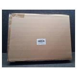 Chell Mini Size Trifold Poster Board, 16' x 24', Small Corrugated Project Boards, Black, 8 Pack