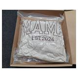 Personalized Embroidered Mama EST Sweatshirt For Women, Custom Gifts for Mother's Day Chirstmas Birthday for Mama Size XL