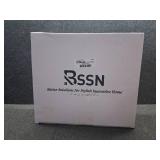 Ceramic Bathroom Accessories Set of 6 White, Soap Dispenser, Toothbrush Holder, Cup Holder, Soap Dish, 2 Qtip Holder, Countertop Vanity Organizer, Bathroom Accessory Set (White, Comb B)