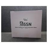 Ceramic Bathroom Accessories Set of 6 White, Soap Dispenser, Toothbrush Holder, Cup Holder, Soap Dish, 2 Qtip Holder, Countertop Vanity Organizer, Bathroom Accessory Set (White, Comb B)