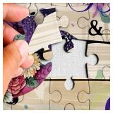 Religious Hummingbird Puzzles for Adults 1000 Pieces, Bird Flower Christian Bible Jesus Jigsaw Puzzle, Inspirational Scripture Catholic Floral Puzzle