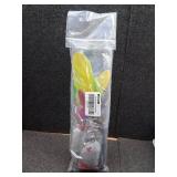 Retractable cat wand toys, 10PCS teaser refills-feather & worm refills and chirping mouse toy, interactive cat teaser toys for indoor cats, fishing pole games for bored indoor kitten exercise & play