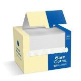 EZbrnd Ultra Deluxe Disposable Face Towel, Fragrance & Lint-Free, 100% Biodegradable, Cloths Like Feel, 40ct, MINI Size 7.87' x 7.87'