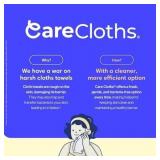 EZbrnd Ultra Deluxe Disposable Face Towel, Fragrance & Lint-Free, 100% Biodegradable, Cloths Like Feel, 40ct, MINI Size 7.87' x 7.87'