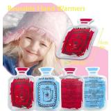 4 Pack Reusable Hand Warmers, Quick-Heating Packs, Portable Hand Warmer, Ideal for Camping, Hiking, Lasting Warmth, Safe Click-Heating, Odorless, Hypoallergenic