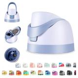 Replacement Lid for Owala Freesip,Compatible with Owala Freesip Water Bottle 16oz 24oz 32oz 40oz,Premium Replacement Accessories for Owala Cap,LeakProof,BPA-Free(Light Blue)