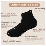 Baby and Toddler Socks,Soft Cotton Non-Slip Ankle Socks for New Born,Boys and Girls