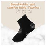 Baby and Toddler Socks,Soft Cotton Non-Slip Ankle Socks for New Born,Boys and Girls