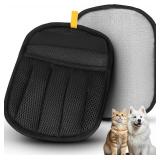 Pet Hair Remover, 2025 Upgrated Five-Finger Electrostatic Pet Hair Removal Gloves, Cat & Dog Hair Remover for Couch, Furniture,Clothing, Animal Fur Removal Tool, Cat Grooming Gloves-2PCS