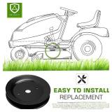 Deck Spindle Pulley Replaces for AYP Husqvarna Dixon 129206 153532 173435 532173435,AYP Poulan Husqvarna 2348LS 2748GLS GTH2648 GTH264 LT120 LT141,3 Pack