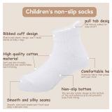 Baby and Toddler Socks,Soft Cotton Non-Slip Ankle Socks for New Born,Boys and Girls