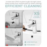 Lot Of 6 SXhyf Crevice Cleaning Brush - Grout Scrub Brush, House Cleaning Supplies, Gap Cleaning Tools, Home Essentials, Gifts for Women Men, Hard Bristle Crevice Cleaner Brush for Household Use, Bath