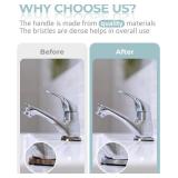 Lot Of 6 SXhyf Crevice Cleaning Brush - Grout Scrub Brush, House Cleaning Supplies, Gap Cleaning Tools, Home Essentials, Gifts for Women Men, Hard Bristle Crevice Cleaner Brush for Household Use, Bath