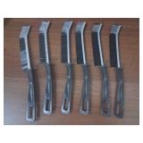 Lot Of 6 SXhyf Crevice Cleaning Brush - Grout Scrub Brush, House Cleaning Supplies, Gap Cleaning Tools, Home Essentials, Gifts for Women Men, Hard Bristle Crevice Cleaner Brush for Household Use, Bath