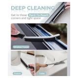 Lot Of 6 SXhyf Crevice Cleaning Brush - Grout Scrub Brush, House Cleaning Supplies, Gap Cleaning Tools, Home Essentials, Gifts for Women Men, Hard Bristle Crevice Cleaner Brush for Household Use, Bath