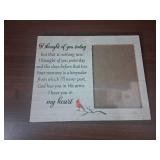 4'x6' Picture Frame For The Dearly Departed