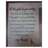 4'x6' Picture Frame For The Dearly Departed