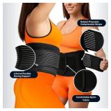 Waist Trainer for Women   Waist Cincher & Ab Belt|Tummy Control Body Shaper|Core Compression & Back Support