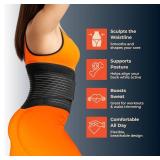 Waist Trainer for Women   Waist Cincher & Ab Belt|Tummy Control Body Shaper|Core Compression & Back Support