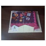 Lot Of 2 D a de Los Muertos Table Runner - 13x72 Mexico Day of The Dead Table Runner for Altar, Colorful Mexican Sugar Skull & Marigold for Home Party Dinner Decor, Cinco de Mayo Rustic Decoration