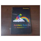 Easter Basket Stuffers for Teens, Art Supplies,12 Colors Rainbow Colored Pencils Easter Basket Essentials, Birthday Party Favors for Kids 9-12, Arts Crafts for Teen Girl Boy Stuff Fun Coloring Drawing