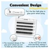 KevKev Lash Clusters 48 Pcs Cluster Lashes Eyelash Clusters DIY Cluster Eyelash Extensions Individual Lashes Soft and Comfortable (Twilight,C-10-16mix)