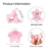 Mini Rabbit Hair Clips 100Pcs, Small Claw Clips Cute Jaw Clips Hair Pins Hair Barrettes Hair Accessories for Women Girls