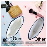 61st Birthday Gifts for Women Her, 61st Birthday Decorations for Wife, Mom, Grandma, Friend, Sister, 1964 61 Year Old Gift Ideas Makeup Bags, Mothers Day, Christmas Cosmetic Travel Zipper Toiletry Bag