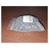 200pcs Rhinestone Jewelry Beads, Shiny Round Crystal Clay Bead Fancy Eye-Catching Diamond Round Beads for Earring Bracelet Necklace Jewelry Making (Black)