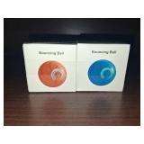 Smart Jumping Ball Toy for Dogs, Duraspin Dog Bouncing Ball, Interactive Bouncing Toys for Puppy Toys  2Pack-Orange & Bule