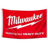 Milwaukee Flag Nothing But Heavy Duty Banner 3X5 Feet for College Dorm,Room Man Cave Garage