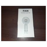 Mini Handheld Misting Fan, Small and Powerful, 3 Speed Portable Fan Lightweight USB-C Rechargeable Spray Water Mist for Makeup Stylish Girl Women Travel Indoor Outdoor Pink (Pink)