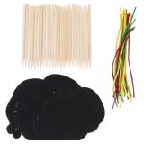 Lot Of 2 ibasenice 60pcs Scratch Off Cards for Halloween Pumpkin Art Craft Educational Scratch for Activities for Halloween Party Favors and DIY Projects