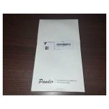 Pander Clear Small Belt Bag with Nylon Fabric Trim - Perfect for Game Day, Ballgame, Stadium Events Essentials - Light Pink/B