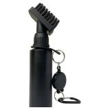The Golfer's Workshop Deluxe Golf Club Brush Cleaner with Carabiner Clip and Leak-Proof Squeeze Water Bottle   Holds 4 Ounces of Water   Essential Golf Accessories & Gift