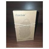 Lot Of 2 Silicone Body Scrubber Silver-Infused Dual-Sided 3-in-1 for Shower, Body Cleaning+Massage+Exfoliator Body Brush Buffer for Men and Women, Silicone Loofah, Non-Slip Handle (Stone)