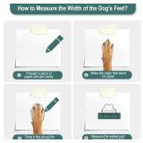 Disposable Waterproof Dog Booties for Paw Protection, Disposable Dog Socks Booties with Double-Layer Bandage for Small Dogs,Dog Paw Socks Protector for Small Medium Dogs